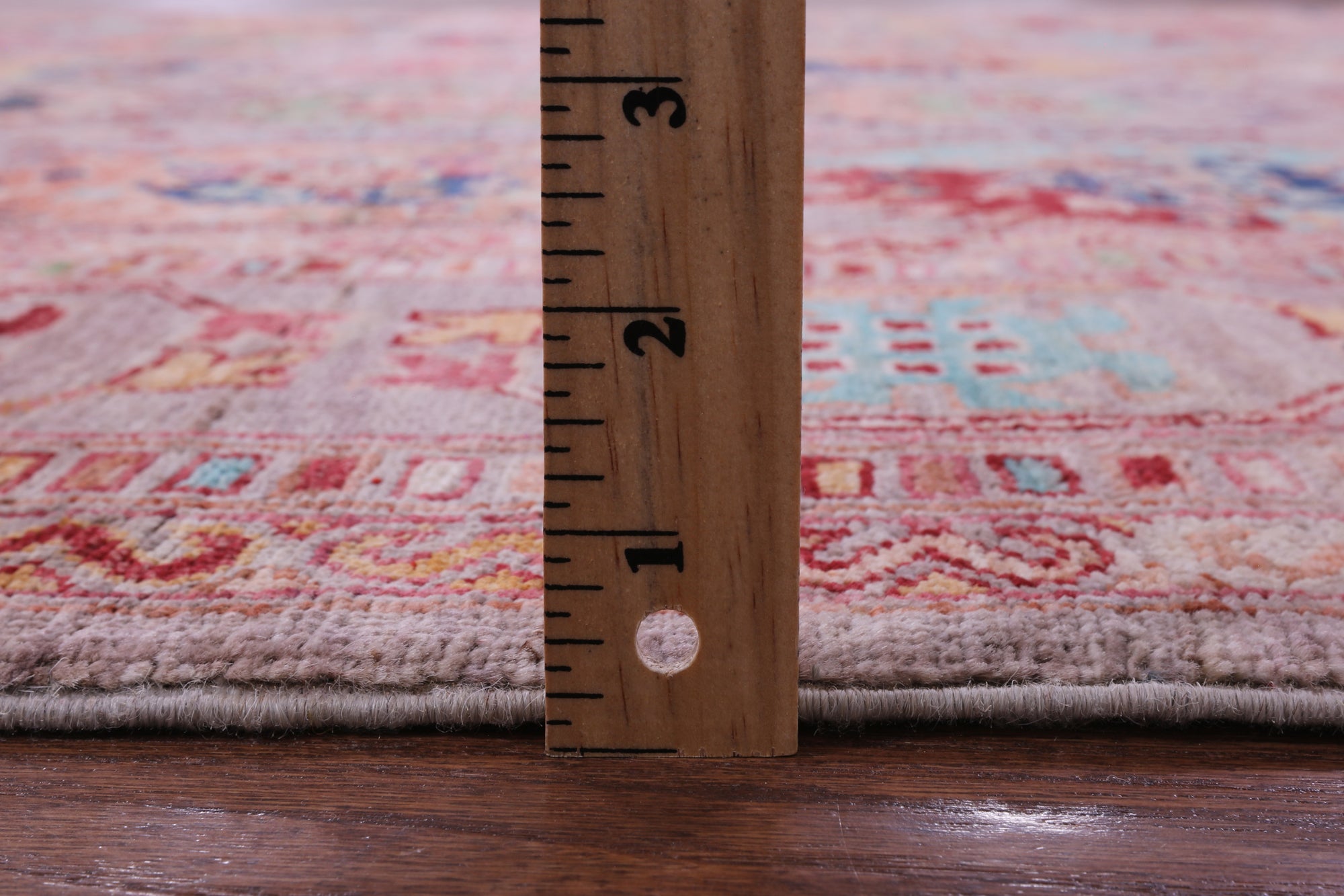 Turkmen Ersari Handmade Wool Rug - 8' 1" X 9' 6" - Golden Nile