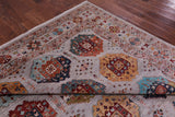Turkmen Ersari Handmade Wool Rug - 9' 0" X 12' 5" - Golden Nile