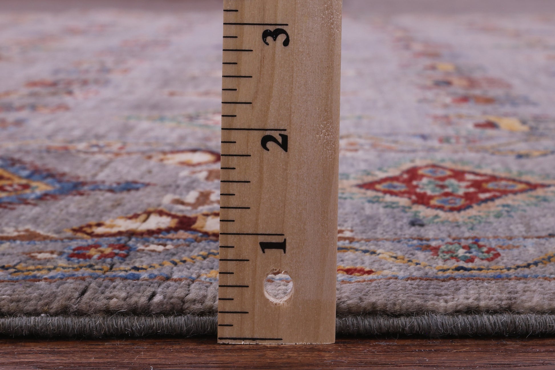 Tribal Persian Gabbeh Hand Knotted Wool Rug - 6' 10" X 9' 4" - Golden Nile