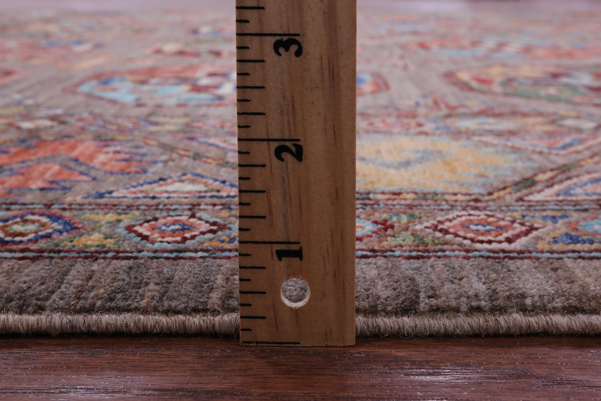 Turkmen Ersari Hand Knotted Wool Rug - 6' 3" X 9' 0" - Golden Nile