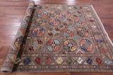Turkmen Ersari Hand Knotted Wool Rug - 6' 3" X 9' 0" - Golden Nile