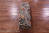 Turkmen Ersari Hand Knotted Wool Rug - 6' 3" X 9' 0" - Golden Nile