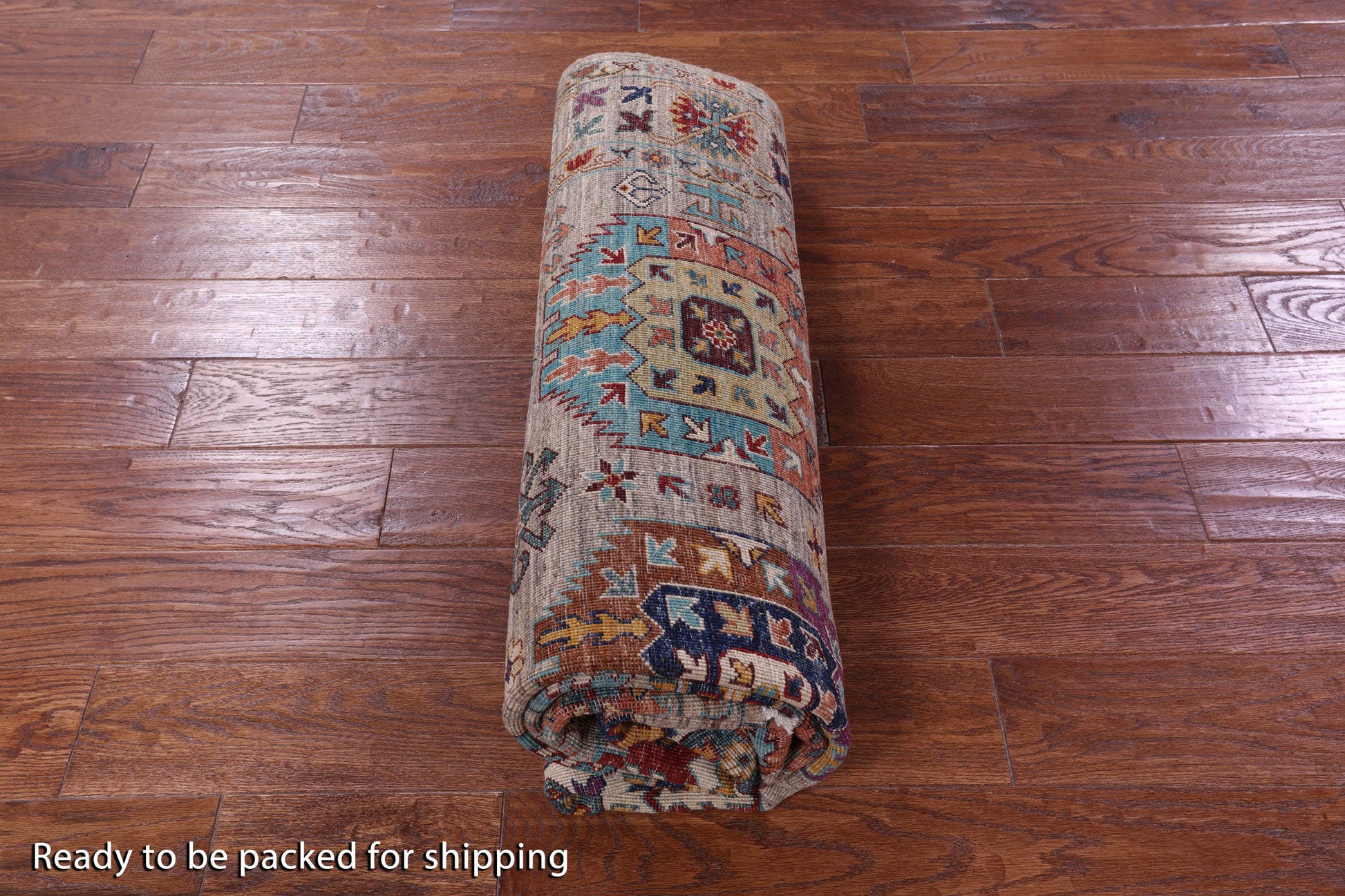 Turkmen Ersari Hand Knotted Wool Rug - 5' 7" X 8' 6" - Golden Nile
