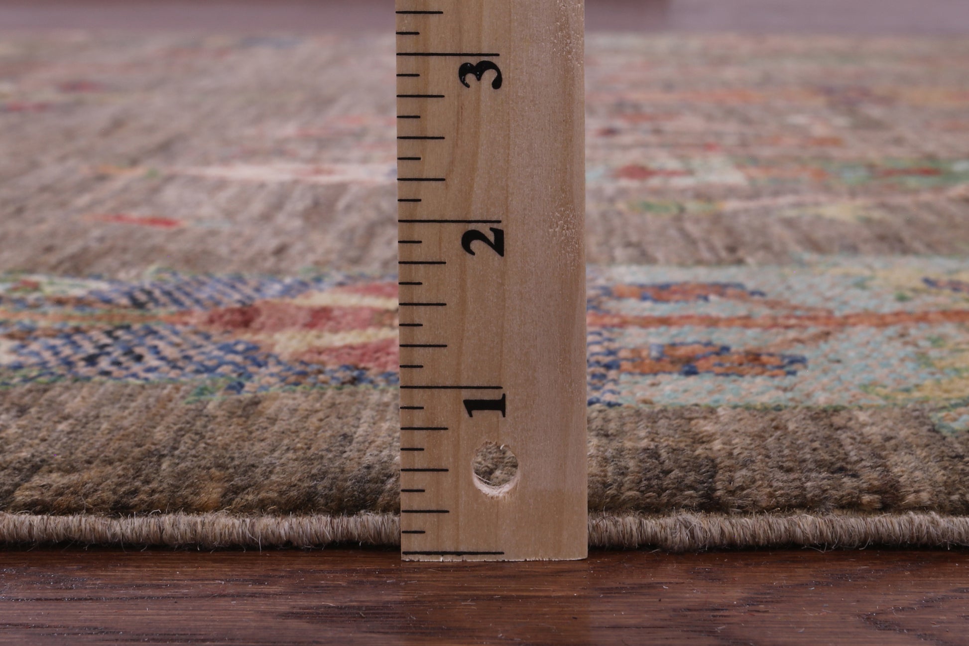 Tribal Persian Gabbeh Hand Knotted Wool Rug - 5' 9" X 8' 0" - Golden Nile