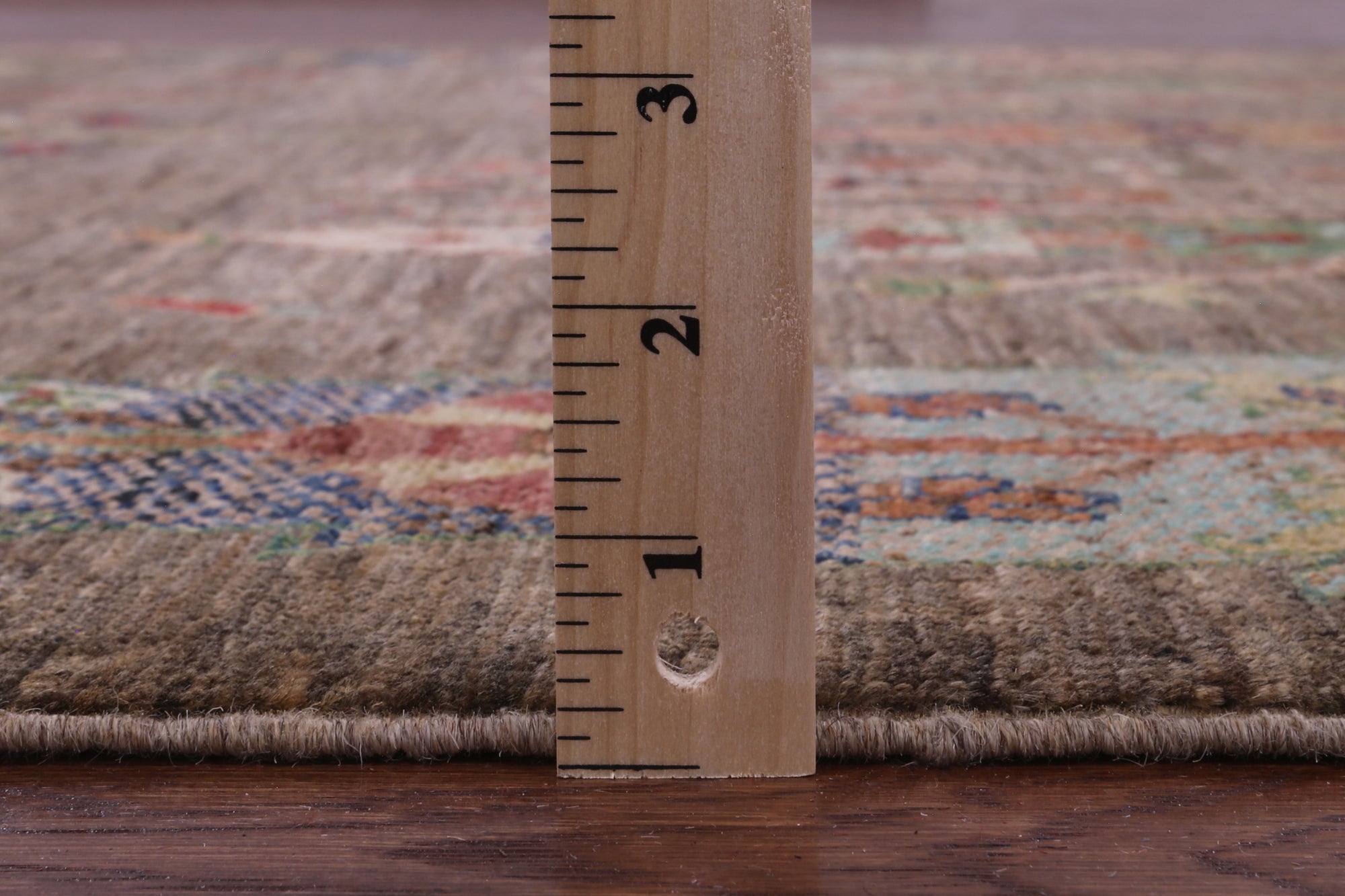 Tribal Persian Gabbeh Hand Knotted Wool Rug - 5' 9" X 8' 0" - Golden Nile