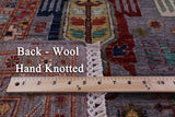 Persian Fine Serapi Hand Knotted Wool Rug - 5' 7" X 8' 3" - Golden Nile