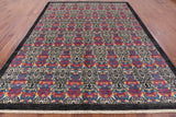William Morris Handmade Wool Area Rug - 9' 3" X 12' 2" - Golden Nile