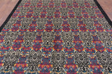 William Morris Handmade Wool Area Rug - 9' 3" X 12' 2" - Golden Nile