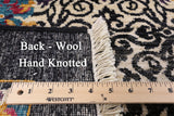 William Morris Handmade Wool Area Rug - 9' 3" X 12' 2" - Golden Nile