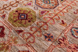 Turkmen Ersari Hand Knotted Wool Rug - 5' 8" X 8' 3" - Golden Nile