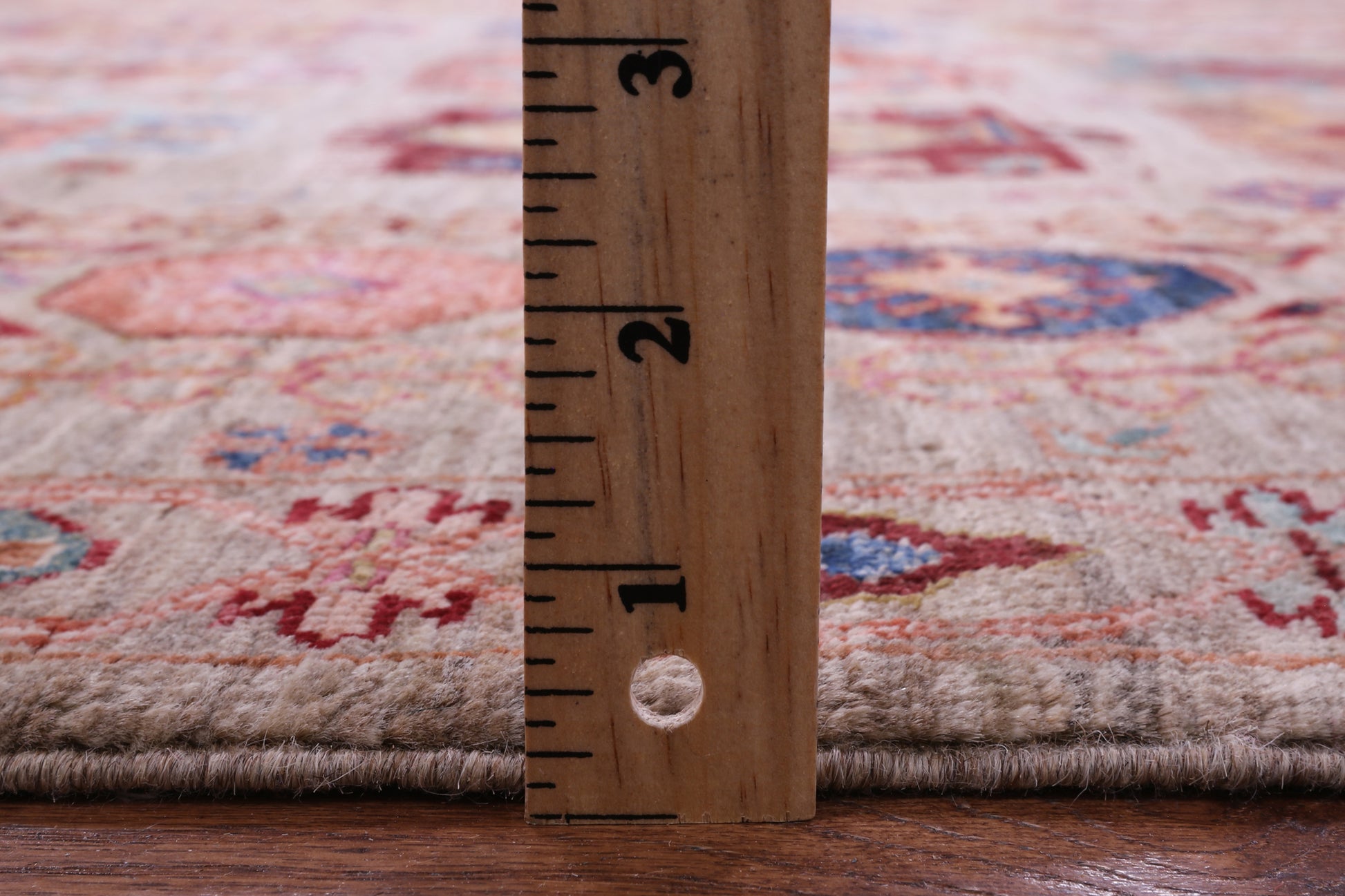 Turkmen Ersari Hand Knotted Wool Rug - 5' 8" X 8' 3" - Golden Nile