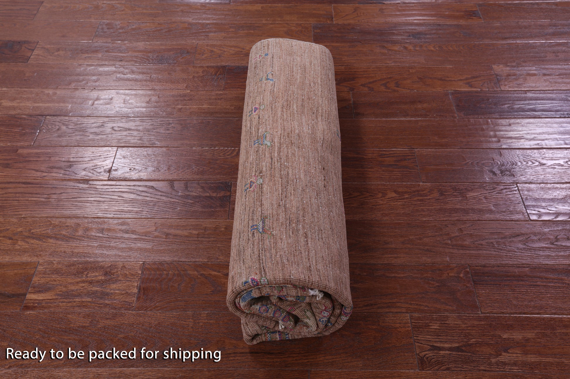 Tribal Persian Gabbeh Hand Knotted Wool Rug - 5' 7" X 7' 7" - Golden Nile