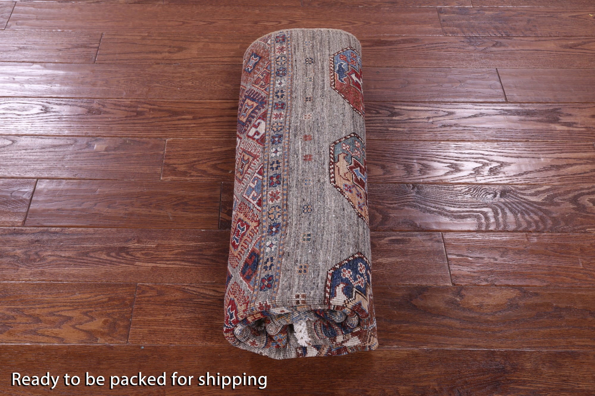 Khorjin Persian Gabbeh Hand Knotted Wool Rug - 4' 11" X 6' 5" - Golden Nile