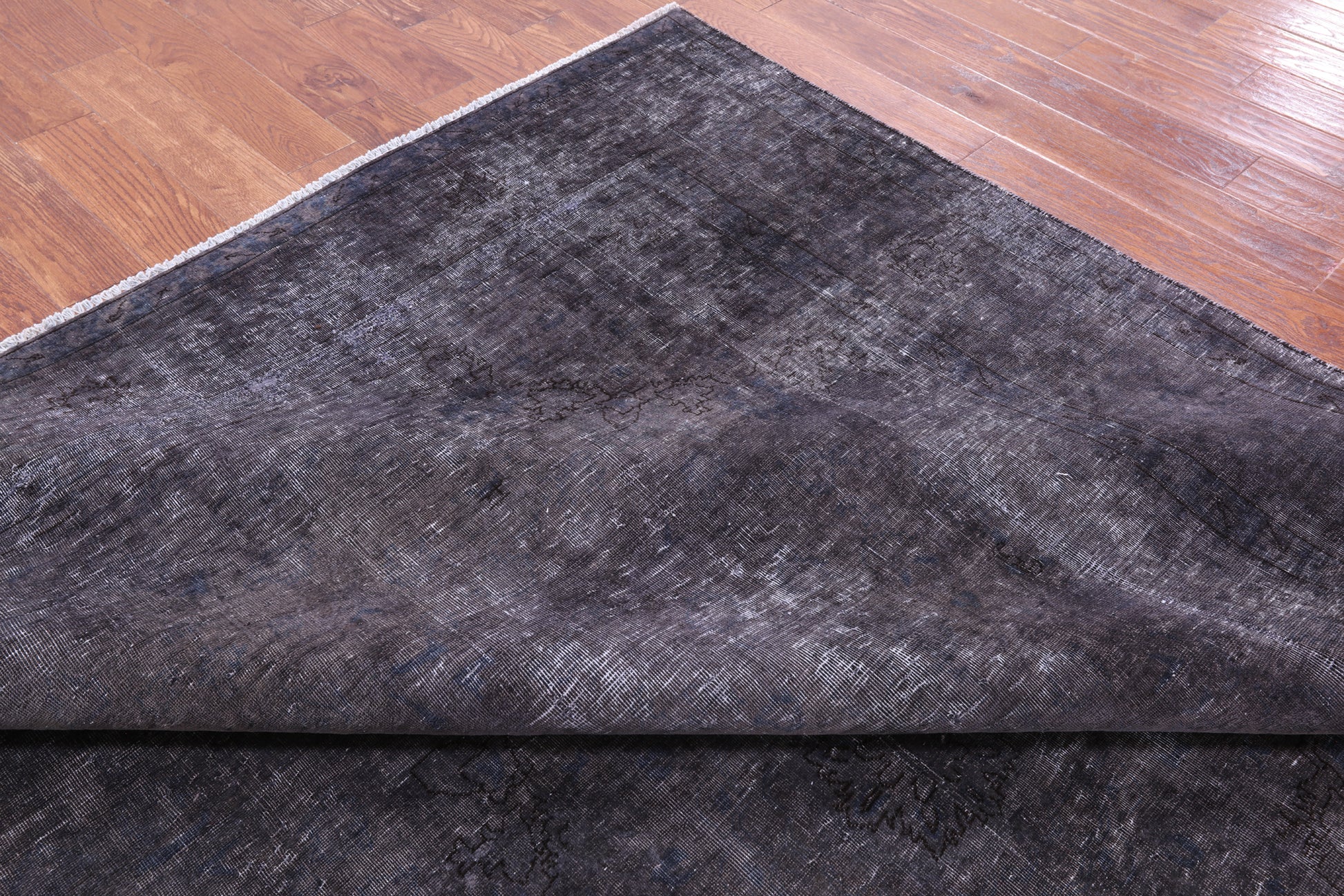 Persian Overdyed Hand Knotted Wool Rug - 9' 4" X 11' 9" - Golden Nile