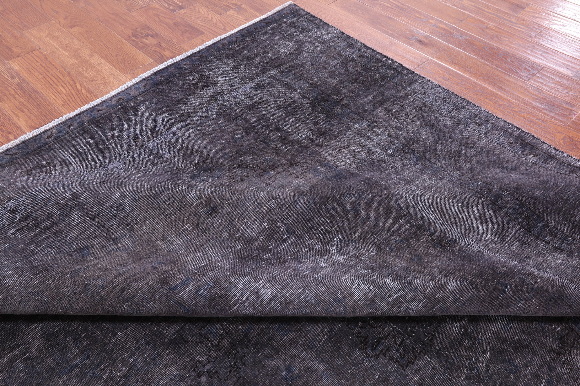 Persian Overdyed Hand Knotted Wool Rug - 9' 4" X 11' 9" - Golden Nile