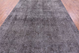 Persian Overdyed Hand Knotted Wool Rug - 8' 5" X 12' 2" - Golden Nile