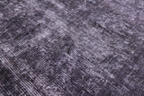 Grey Persian Overdyed Hand Knotted Wool Rug - 9' 8" X 12' 8" - Golden Nile