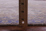 Ivory Persian Vintage White Wash Hand Knotted Wool Rug - 9' 7" X 12' 0" - Golden Nile