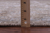 Ivory Persian Vintage White Wash Handmade Wool Rug - 9' 6" X 12' 6" - Golden Nile
