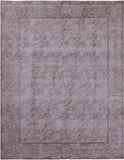 Ivory Persian Vintage White Wash Handmade Wool Rug - 9' 8" X 12' 6" - Golden Nile