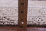 Ivory Persian Vintage White Wash Handmade Wool Rug - 9' 8" X 12' 6" - Golden Nile