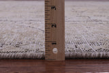 Ivory Persian Vintage White Wash Hand Knotted Wool Rug - 9' 8" X 12' 3" - Golden Nile