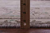 Ivory Persian Vintage White Wash Hand Knotted Wool Rug - 9' 9" X 12' 2" - Golden Nile