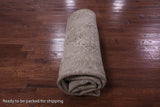 Ivory Persian Vintage White Wash Hand Knotted Wool Rug - 9' 9" X 12' 2" - Golden Nile