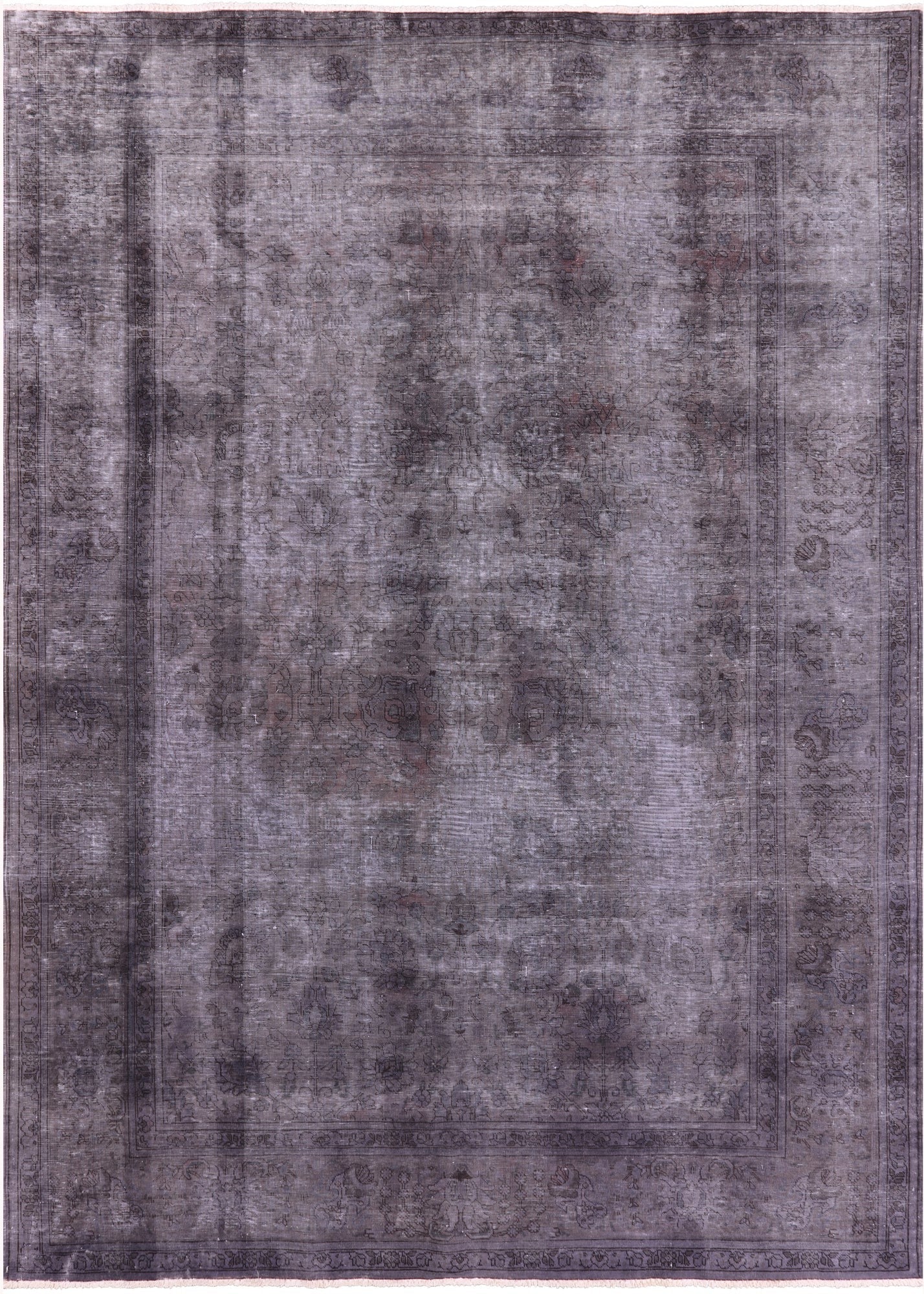 Persian Overdyed Hand Knotted Wool Rug - 8' 0" X 11' 4" - Golden Nile