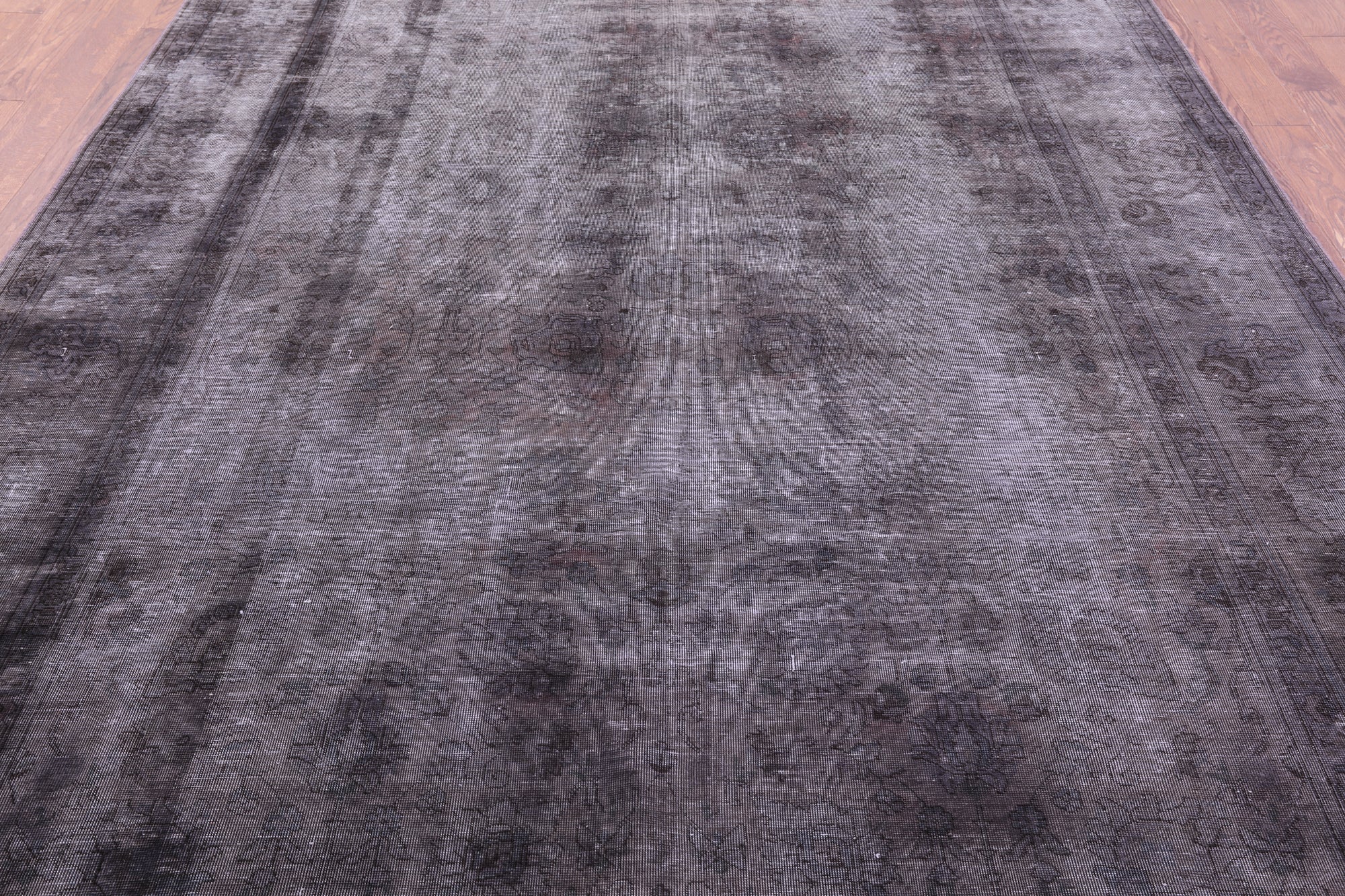 Persian Overdyed Hand Knotted Wool Rug - 8' 0" X 11' 4" - Golden Nile