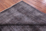 Persian Overdyed Hand Knotted Wool Rug - 8' 0" X 11' 4" - Golden Nile