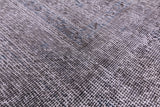 Grey Persian Overdyed Handmade Wool Rug - 8' 11" X 11' 8" - Golden Nile