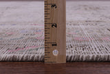 Ivory Persian Vintage White Wash Hand Knotted Wool Rug - 8' 0" X 10' 10" - Golden Nile