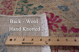 Ivory William Morris Hand Knotted Wool Area Rug - 5' 0" X 7' 9" - Golden Nile
