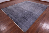 Persian Overdyed Hand Knotted Wool Rug - 9' 7" X 11' 7" - Golden Nile