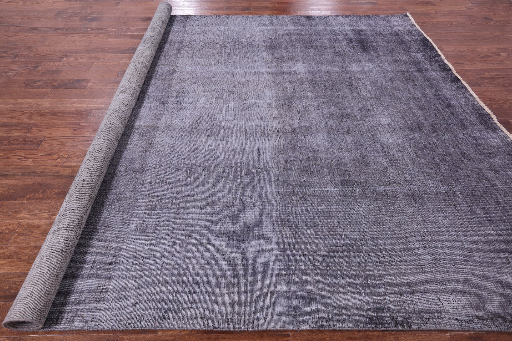 Persian Overdyed Hand Knotted Wool Rug - 9' 7" X 11' 7" - Golden Nile