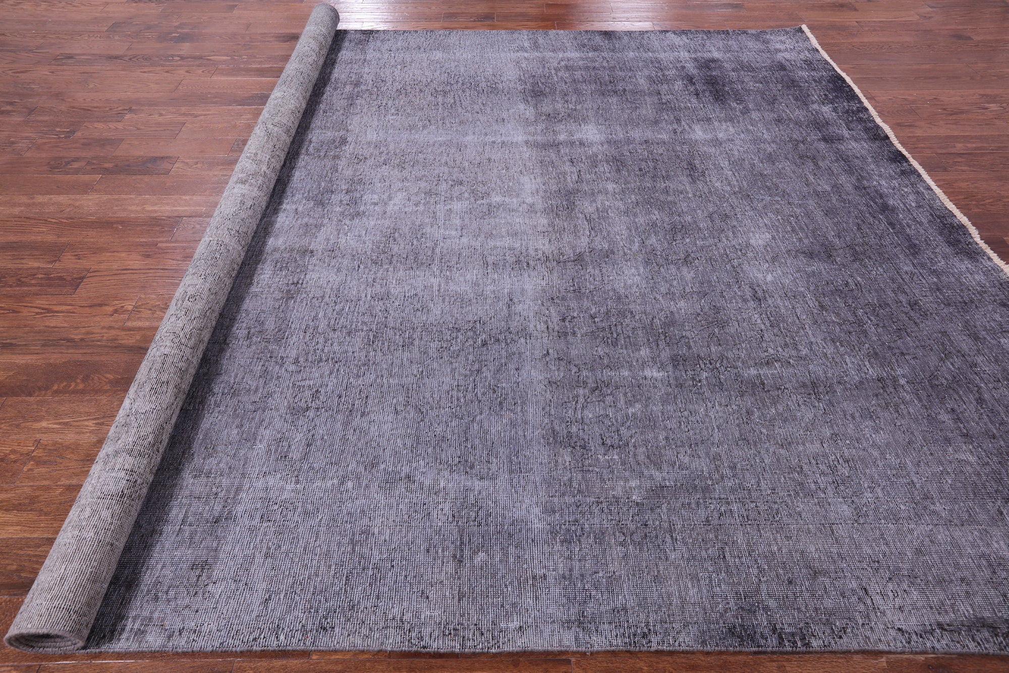 Persian Overdyed Hand Knotted Wool Rug - 9' 7" X 11' 7" - Golden Nile