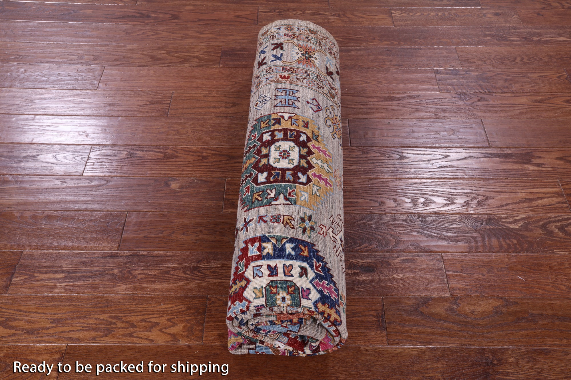 Turkmen Ersari Hand Knotted Wool Rug - 6' 10" X 9' 7" - Golden Nile