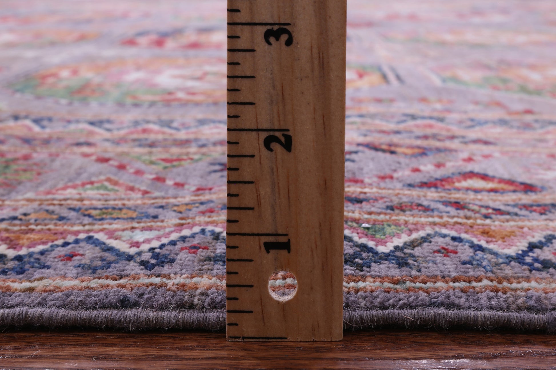Turkmen Ersari Handmade Wool Rug - 6' 8" X 9' 8" - Golden Nile