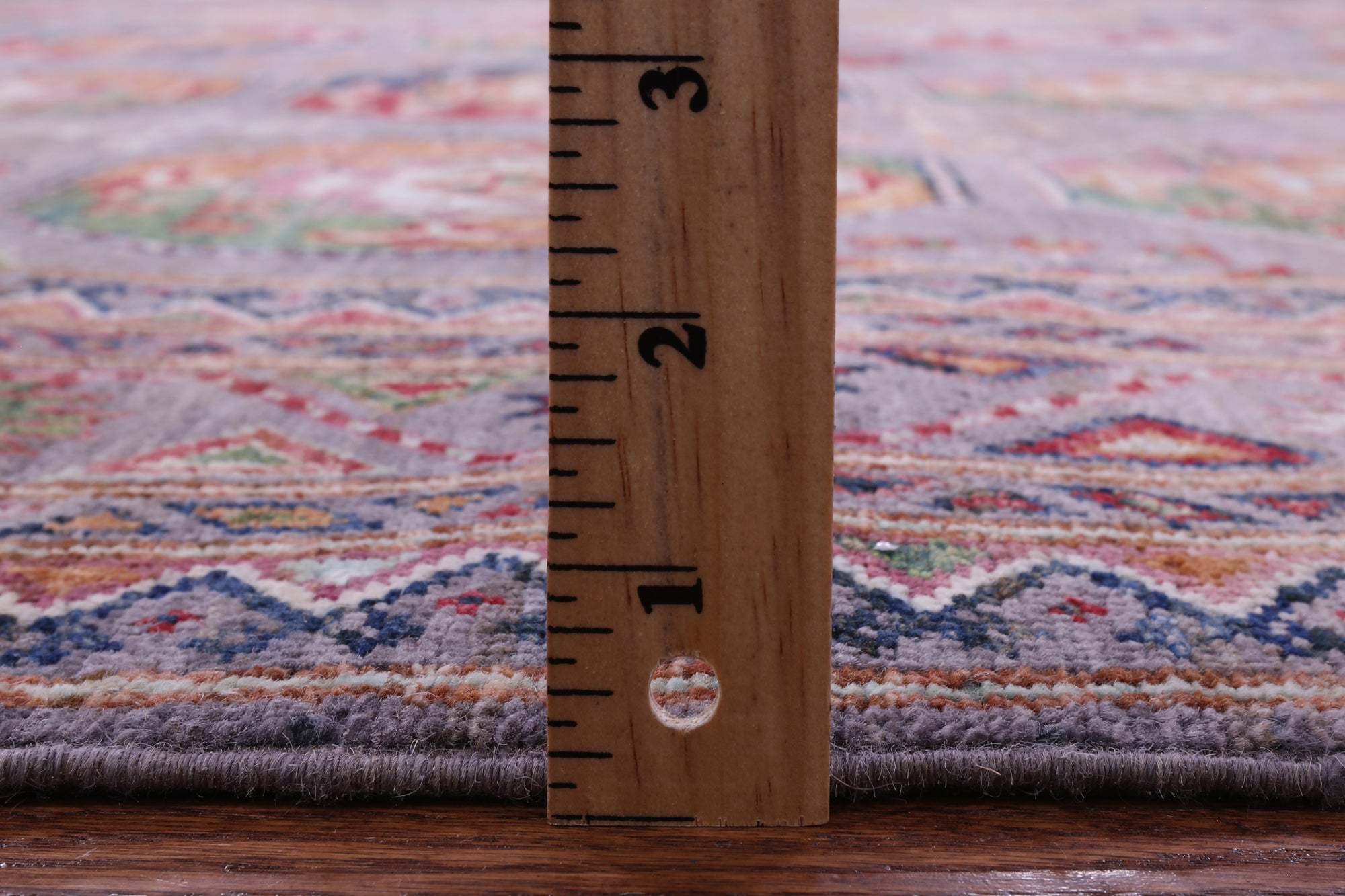 Turkmen Ersari Handmade Wool Rug - 6' 8" X 9' 8" - Golden Nile