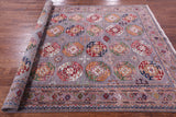 Turkmen Ersari Handmade Wool Rug - 6' 8" X 9' 8" - Golden Nile