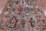 Persian Fine Serapi Hand Knotted Wool Rug - 5' 8" X 8' 1" - Golden Nile