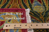 William Morris Hand Knotted Wool Area Rug - 6' 2" X 8' 10" - Golden Nile