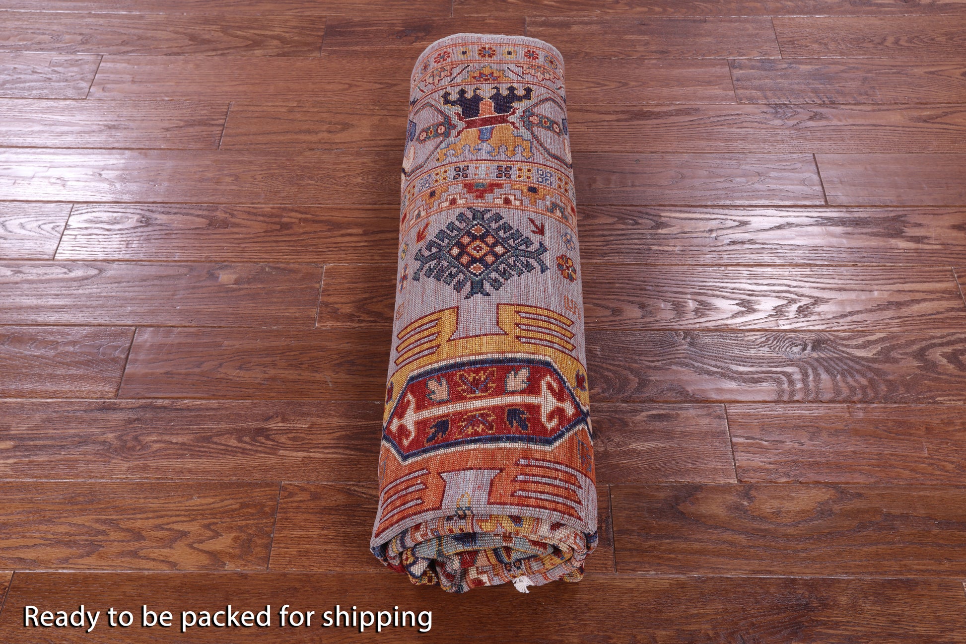 Persian Fine Serapi Hand Knotted Wool Rug - 5' 8" X 7' 10" - Golden Nile