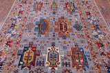 Persian Fine Serapi Hand Knotted Wool Rug - 5' 8" X 7' 10" - Golden Nile