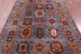 Turkmen Ersari Hand Knotted Wool Rug - 5' 6" X 8' 5" - Golden Nile