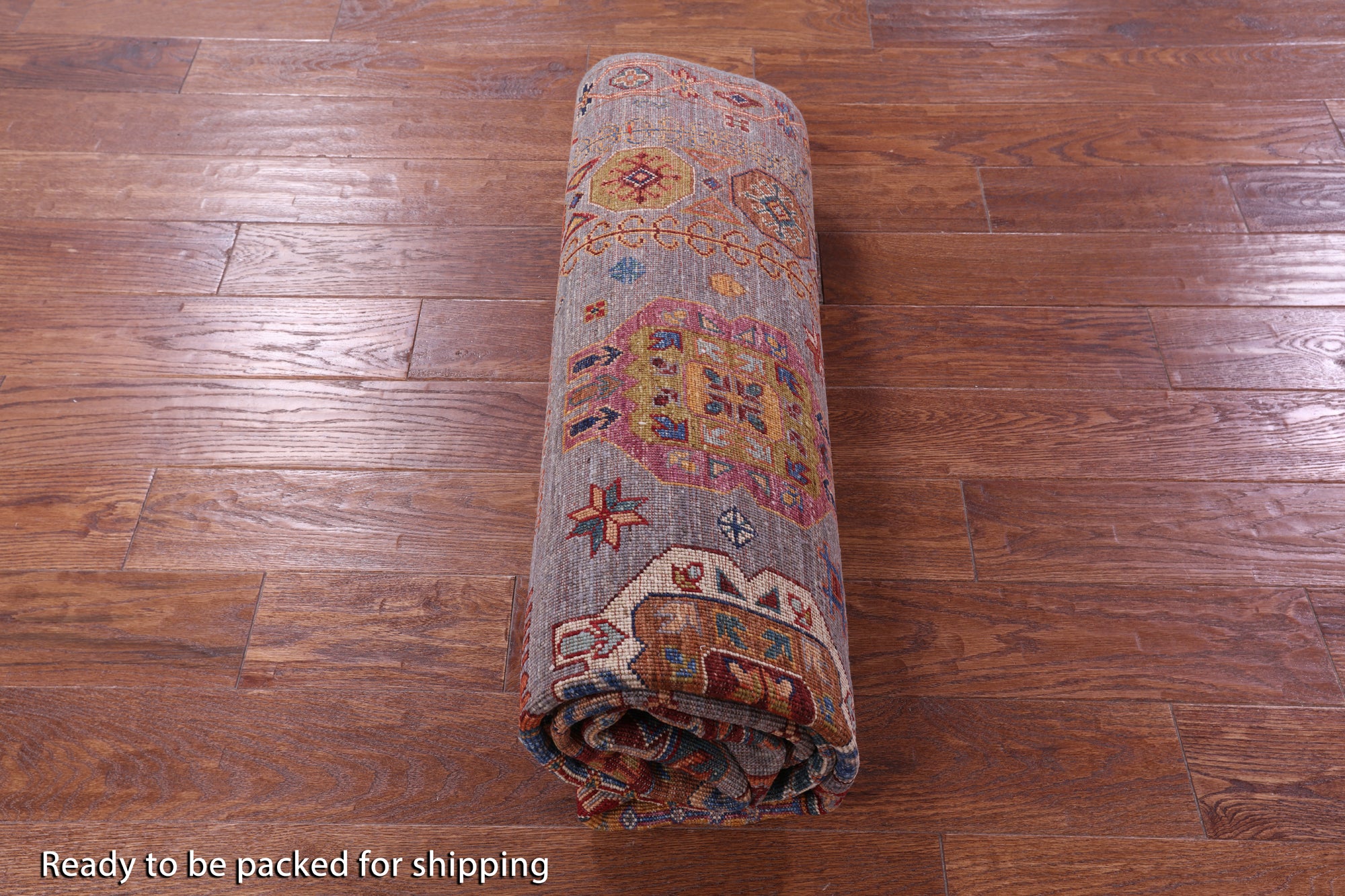 Turkmen Ersari Hand Knotted Wool Rug - 5' 6" X 8' 5" - Golden Nile