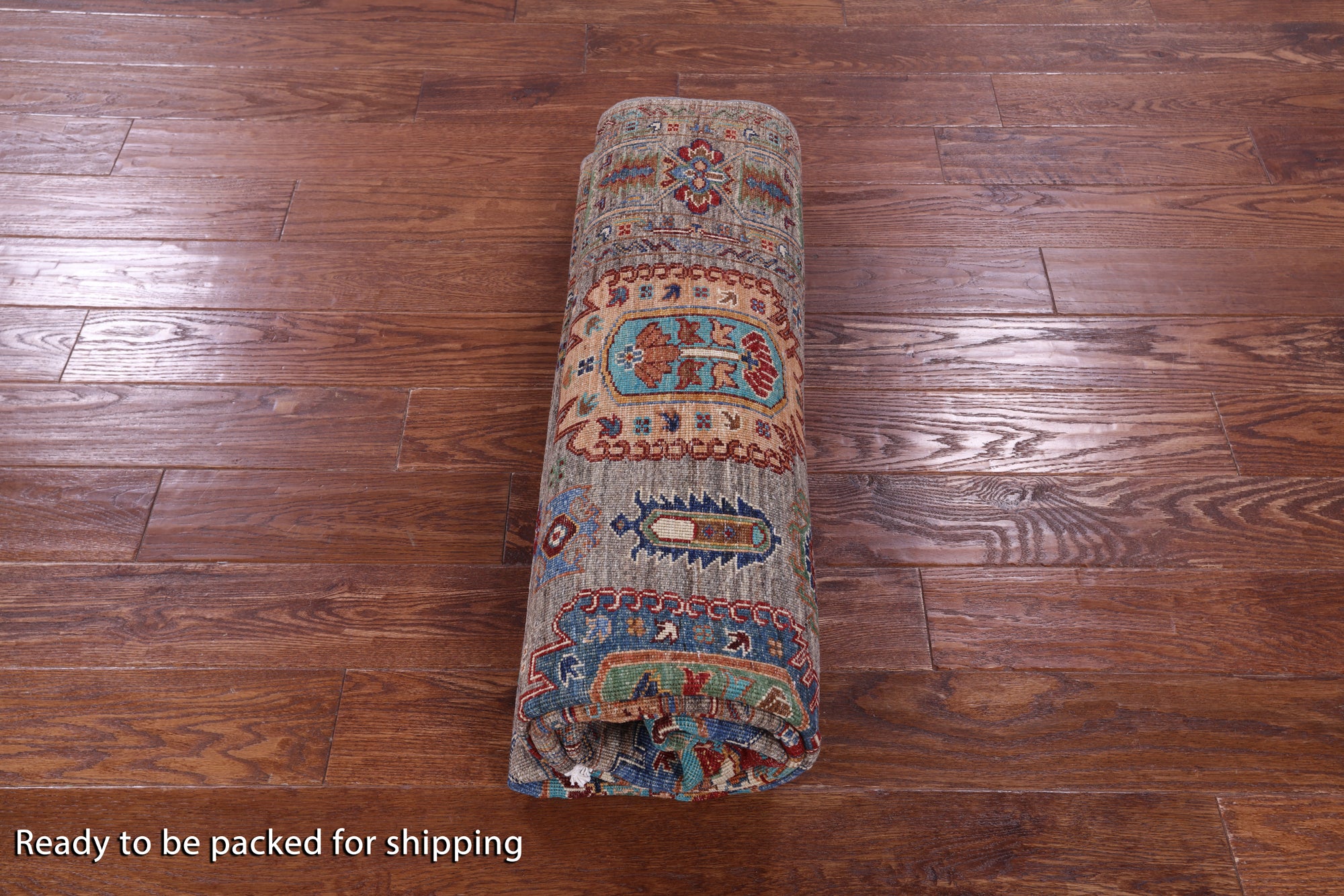 Turkmen Ersari Hand Knotted Wool Rug - 5' 10" X 7' 10" - Golden Nile