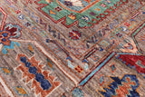 Turkmen Ersari Hand Knotted Wool Rug - 5' 10" X 7' 10" - Golden Nile