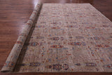 Tribal Persian Gabbeh Hand Knotted Wool Rug - 13' 1" X 19' 3" - Golden Nile